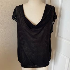 Eileen Fisher Black Top Size M